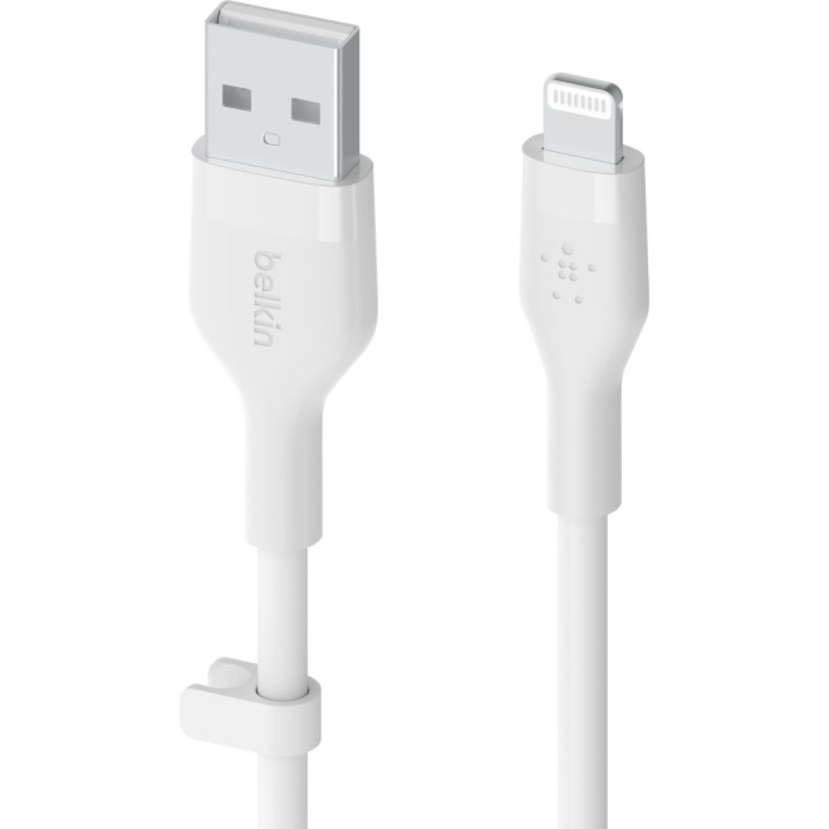 Дата кабель USB 2.0 AM to Lightning 2.0m White Belkin (CAA008BT2MWH) 98_98.jpg - фото 5