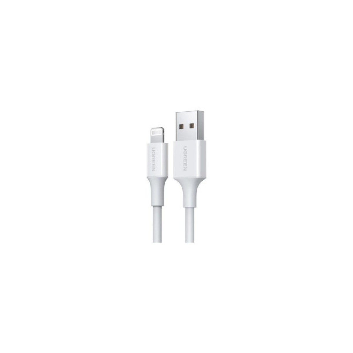 Дата кабель USB 2.0 AM to Lightning 1.0m US155 MFI White Ugreen (US155/20728) 256_256.jpg