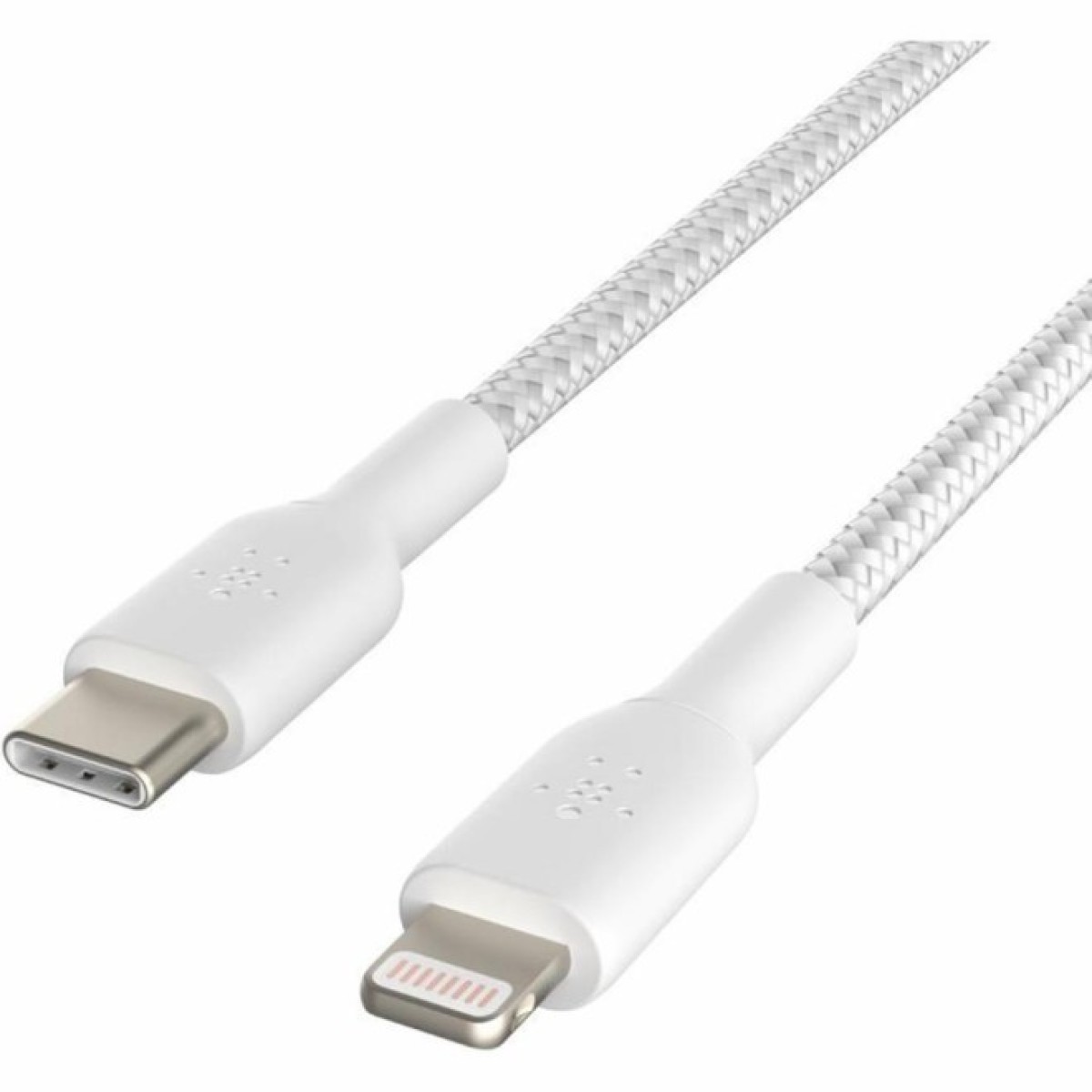 Дата кабель USB Type-С to Lightning 2.0m white Belkin (CAA004BT2MWH) 98_98.jpg - фото 2