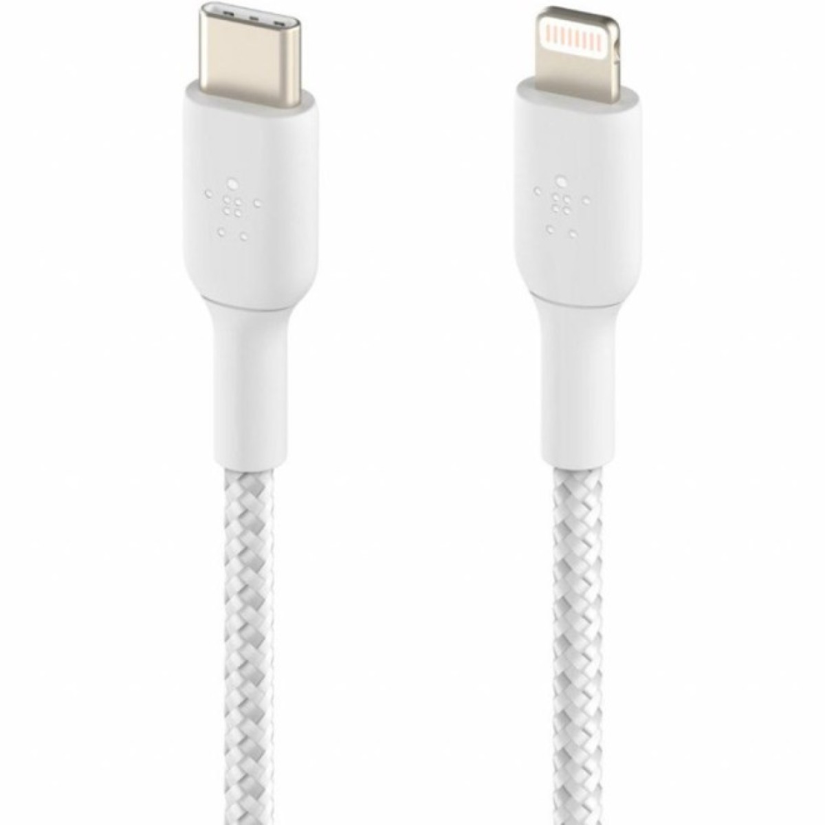 Дата кабель USB Type-С to Lightning 2.0m white Belkin (CAA004BT2MWH) 98_98.jpg - фото 3