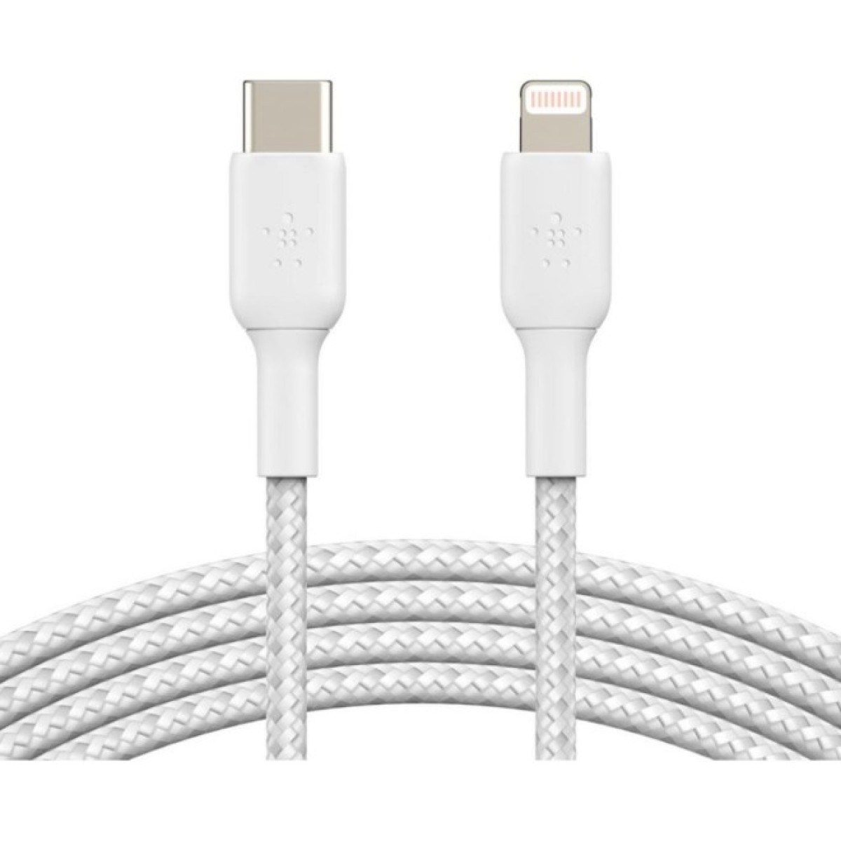 Дата кабель USB Type-С to Lightning 2.0m white Belkin (CAA004BT2MWH) 256_256.jpg
