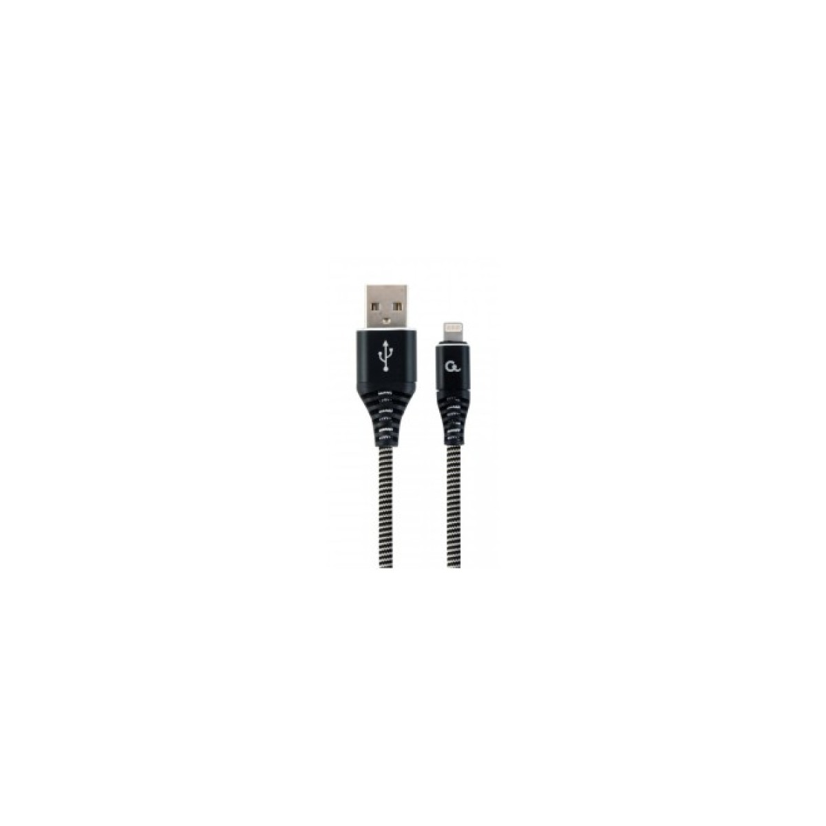 Дата кабель USB 2.0 AM to Lightning 2.0m Cablexpert (CC-USB2B-AMLM-2M-BW) 98_98.jpg - фото 1
