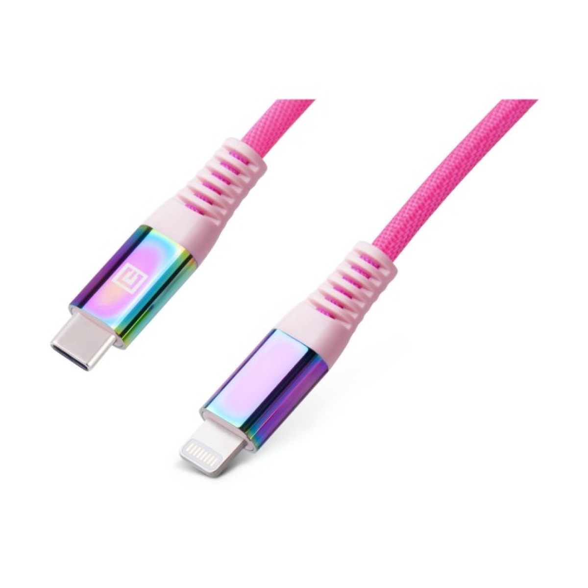 Дата кабель USB-C to Lightning 1.0m MFI Rainbow REAL-EL (EL123500054) 98_98.jpg - фото 7