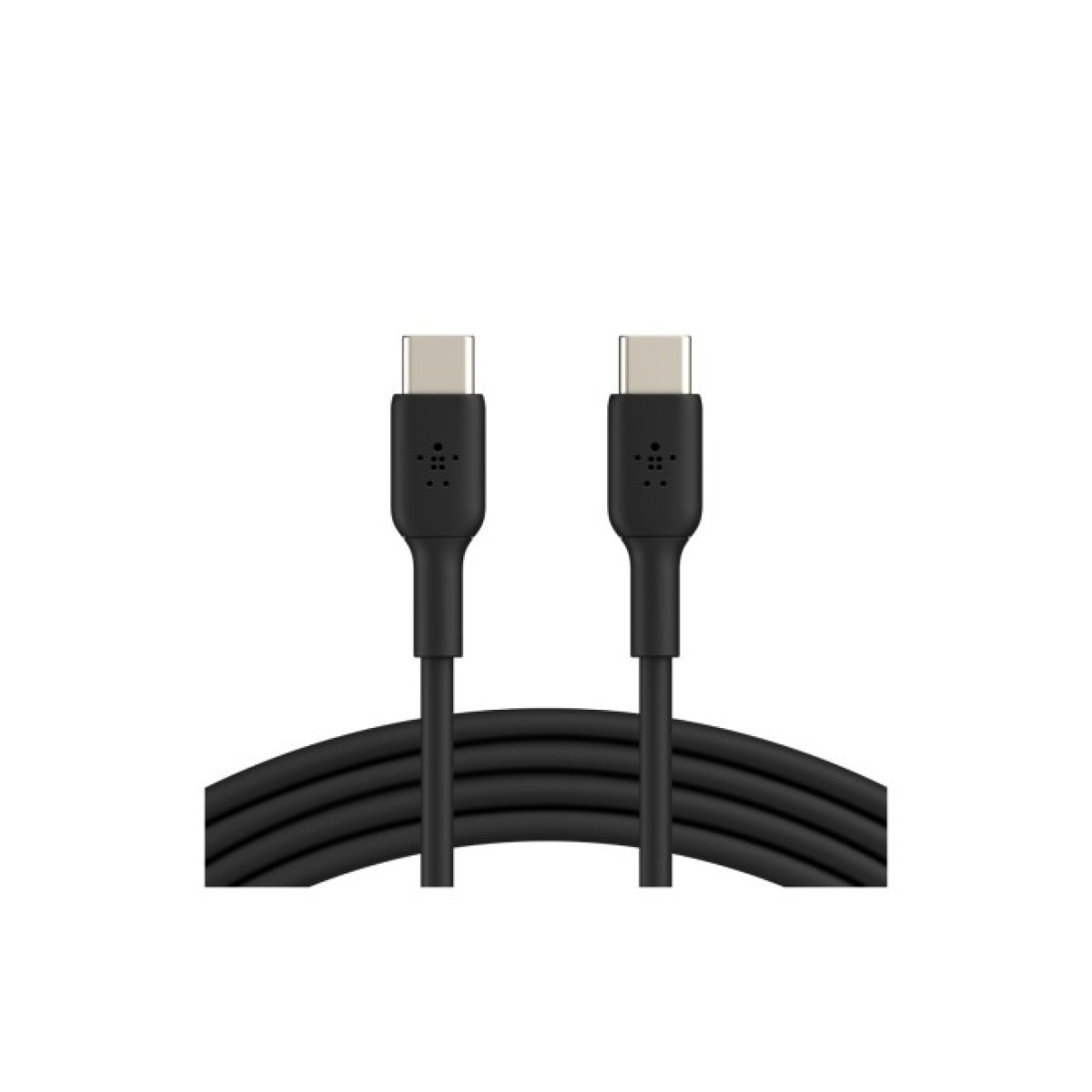 Дата кабель USB-С - USB-С, PVC, 1m, black Belkin (CAB003BT1MBK) 98_98.jpg - фото 1