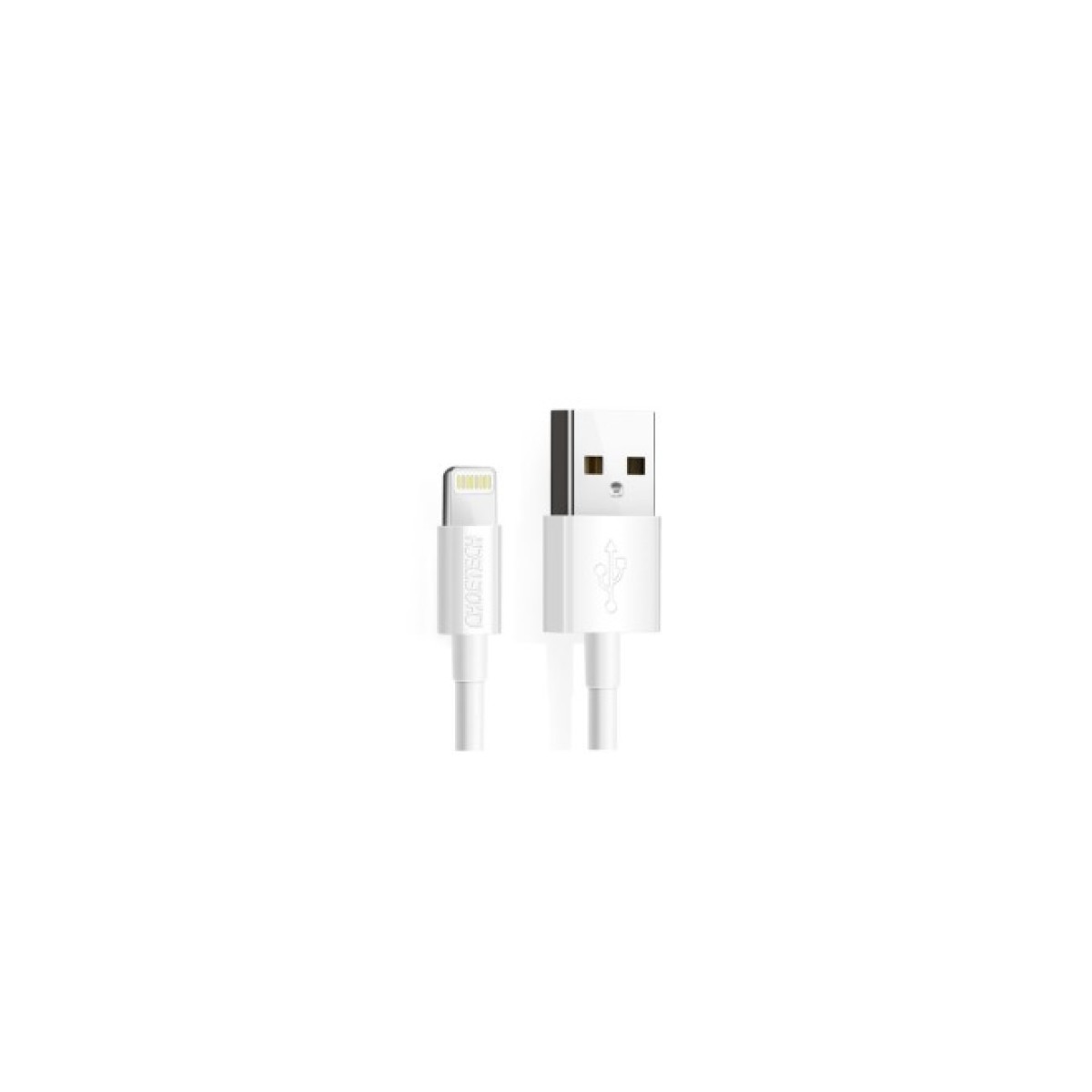 Дата кабель USB 2.0 AM to Lightning 1.2m 2.1A MFI White Choetech (IP0026-WH) 256_256.jpg