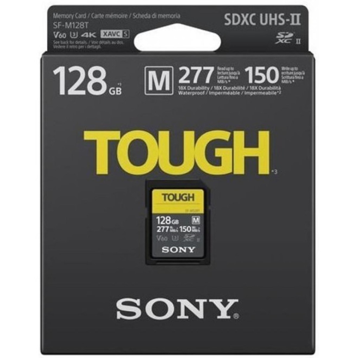 Карта пам'яті Sony 128GB SDXC class10 UHS-II U3 V60 Tough (SFM128T.SYM) 98_98.jpg - фото 2