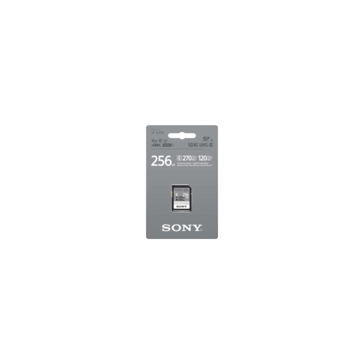 Карта пам'яті Sony 256GB SDXC class 10 UHS-II U3 V60 (SFE256.ET4) 98_98.jpg - фото 2