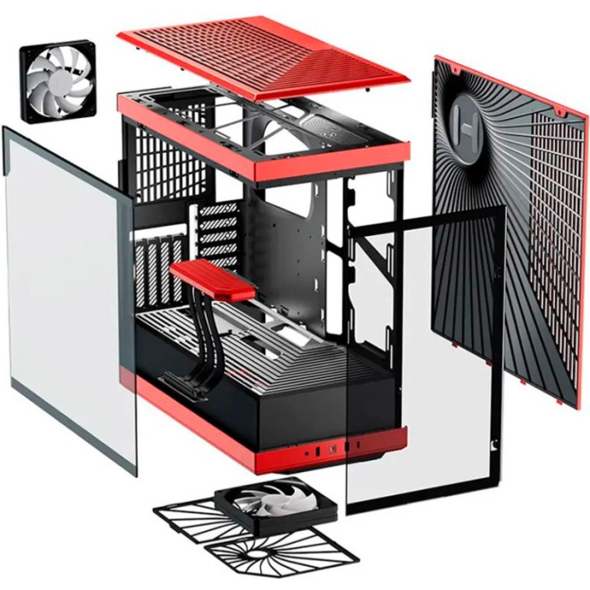 Корпус Hyte Y40 Black-Red (CS-HYTE-Y40-BR) 98_98.jpg - фото 6