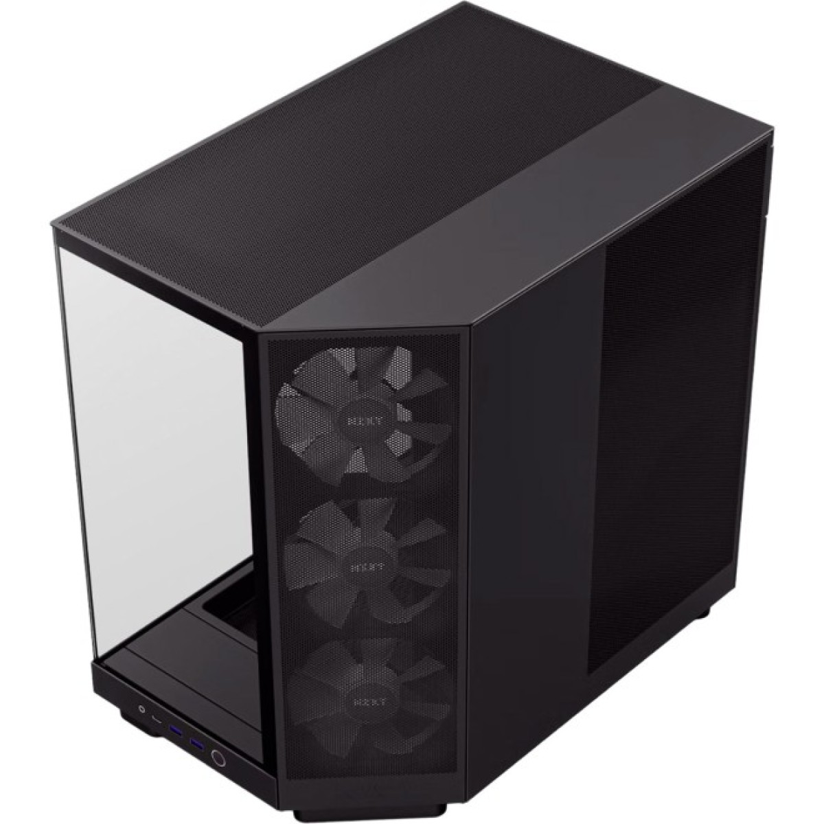 Корпус NZXT H6 Flow RGB All Black (CC-H61FB-R1) 98_98.jpg - фото 3