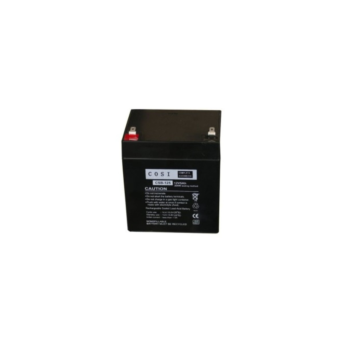 Батарея к ИБП COSI AGM 12V 5Ah F1 (CSB-125) 256_256.jpg
