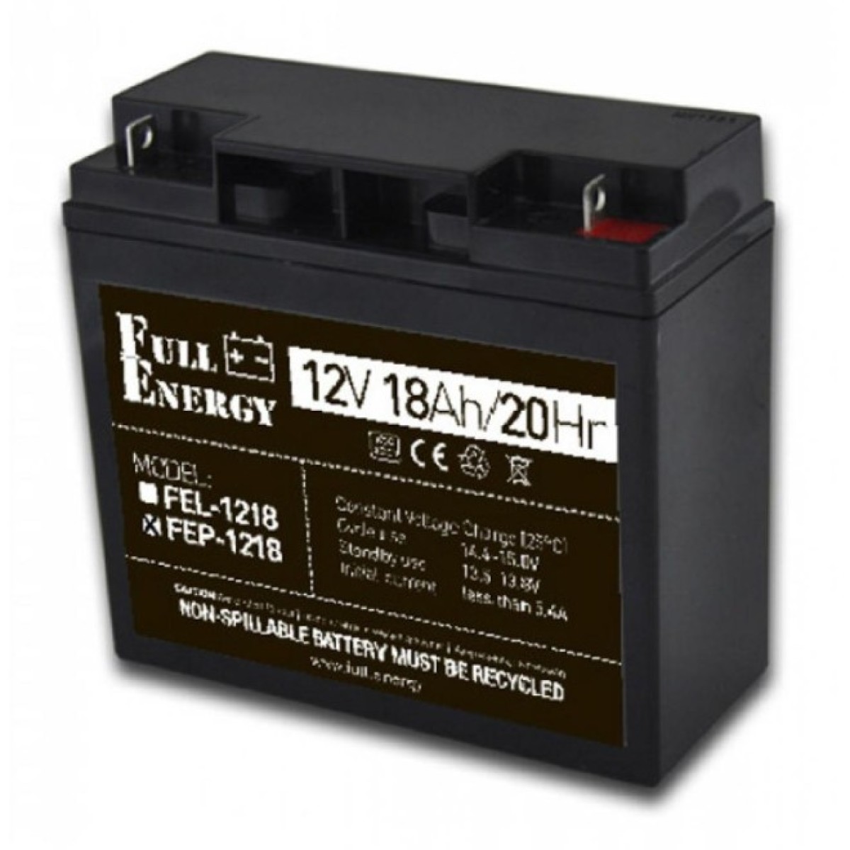 Батарея к ИБП Full Energy 12В 18Ач (FEP-1218) 98_98.jpg - фото 1