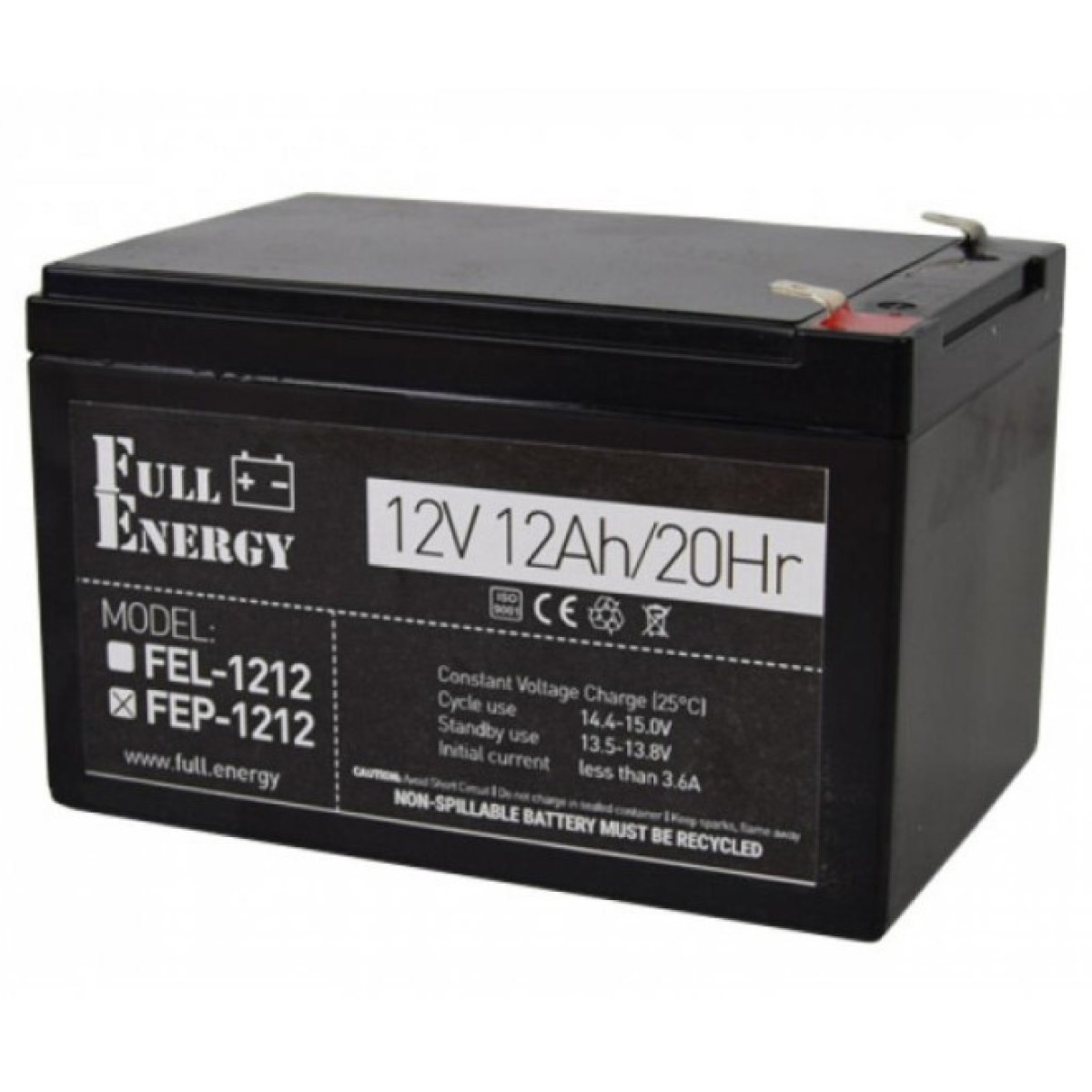 Батарея до ДБЖ Full Energy 12В 12Ач (FEP-1212) 98_98.jpg