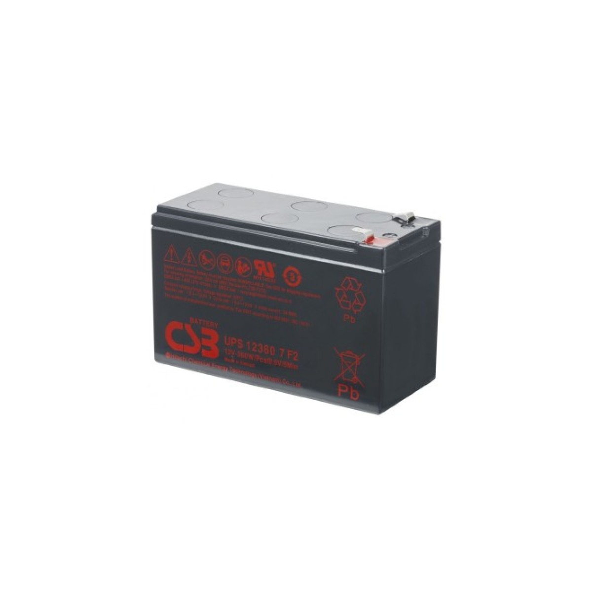 Батарея до ДБЖ CSB UPS12360, 12В 7.5 Ач (UPS12360) 98_98.jpg