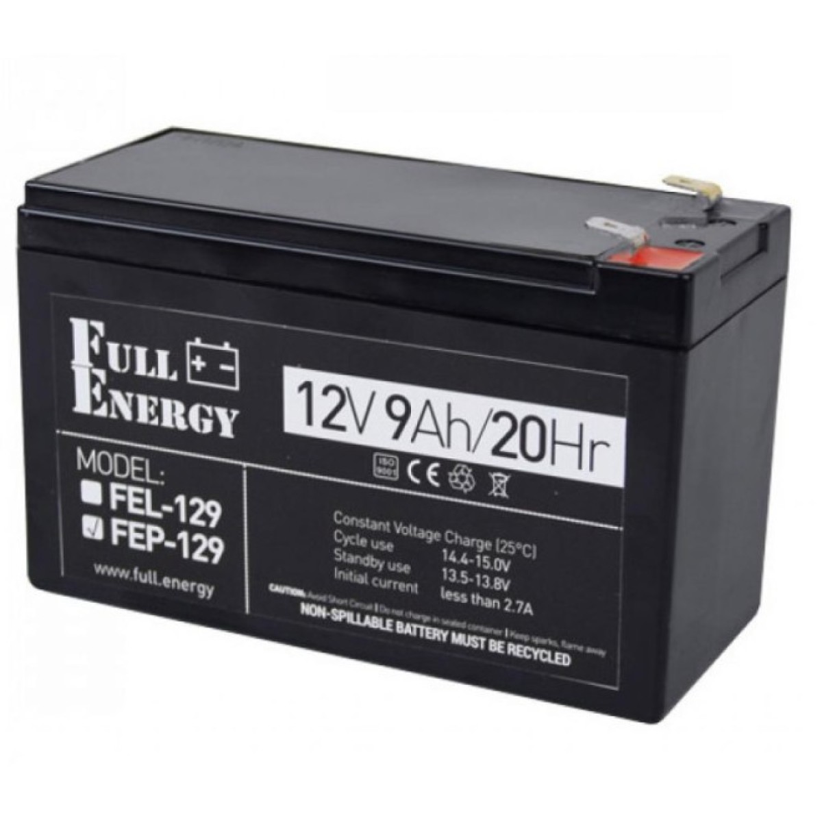 Батарея до ДБЖ Full Energy 12В 9Ач (FEP-129) 98_98.jpg