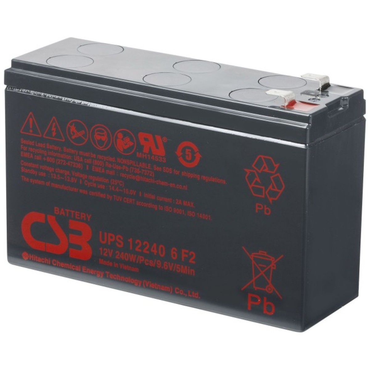 Батарея до ДБЖ CSB UPS122406F2 12В 5 Ач (UPS122406F2) 256_256.jpg
