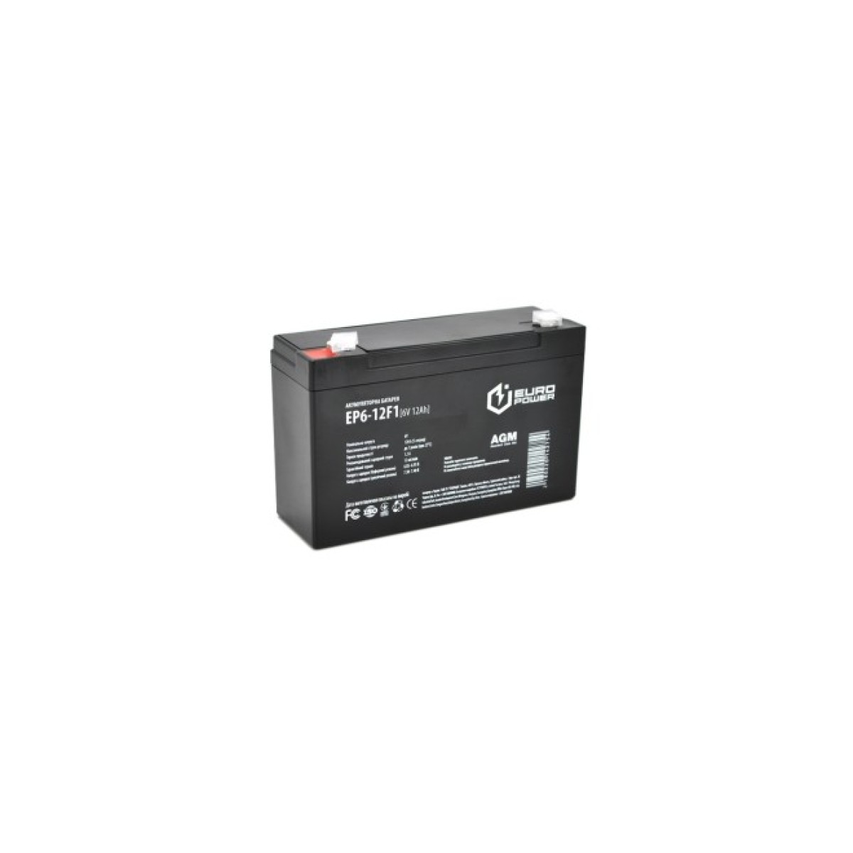 Батарея к ИБП Europower 6В 12Ач (EP6-12F1) 256_256.jpg
