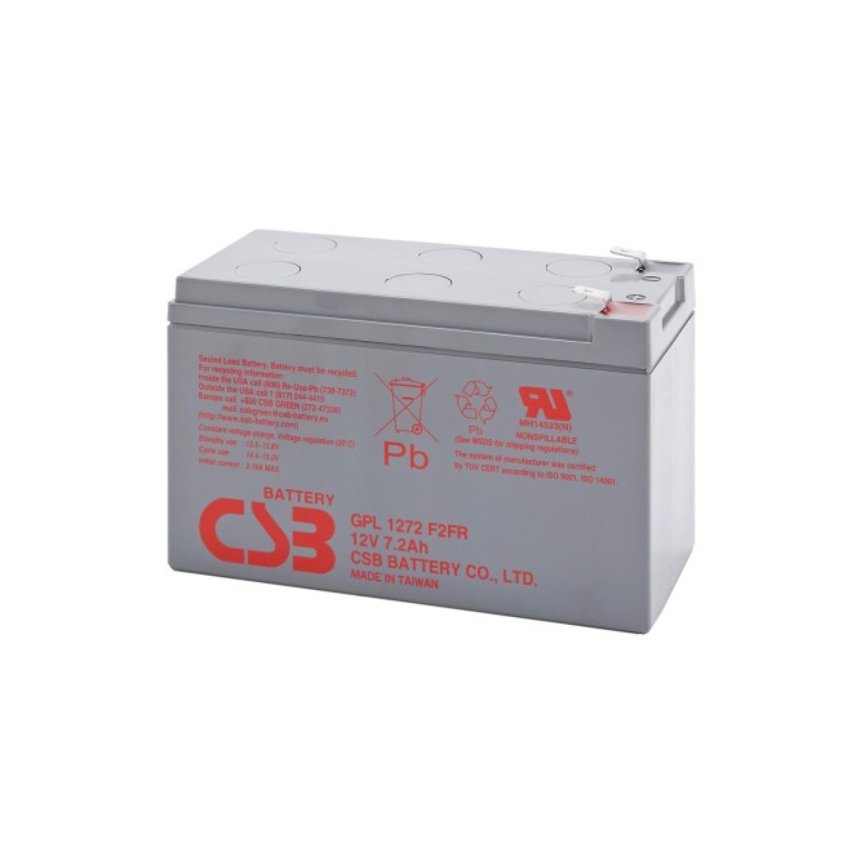 Батарея к ИБП CSB 12В 7.2 Ач (GPL1272F2FR) 256_256.jpg