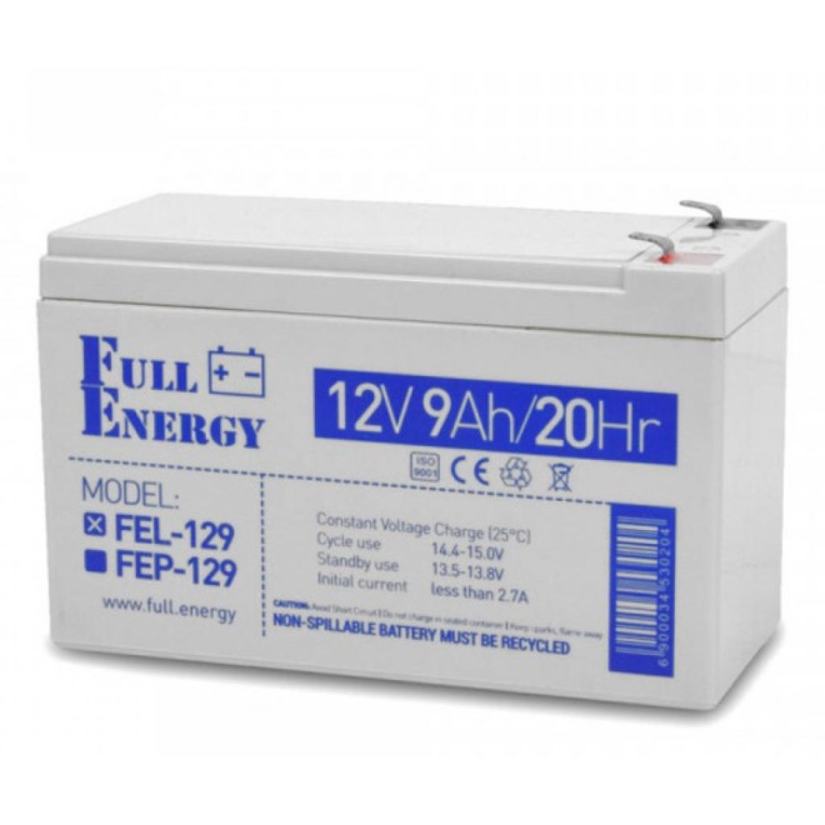 Батарея до ДБЖ Full Energy 12В 9Ач (FEL-129) 256_256.jpg