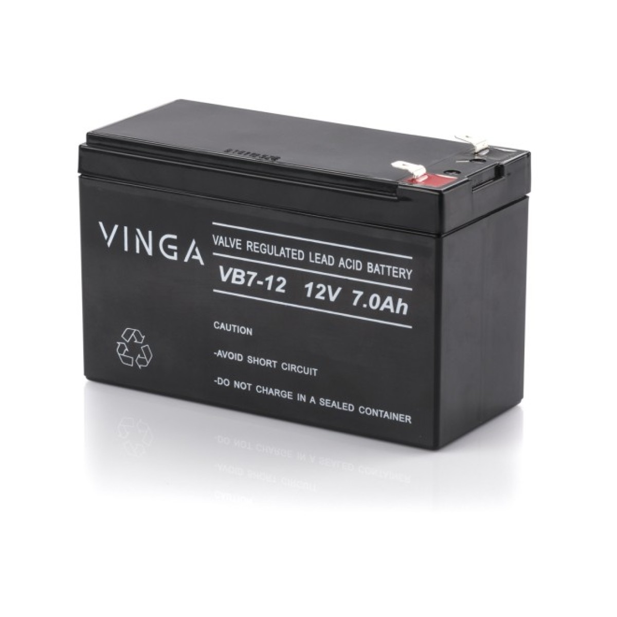Батарея к ИБП Vinga 12В 7 Ач (VB7-12) 98_98.jpg - фото 1