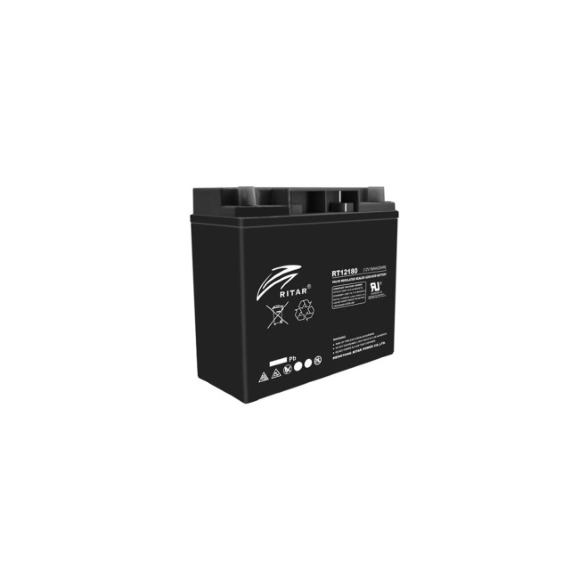 Батарея до ДБЖ Ritar AGM RT12180B, 12V-18Ah, Black (RT12180B) 256_256.jpg