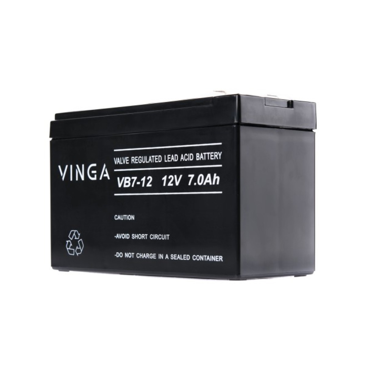 Батарея к ИБП Vinga 12В 7 Ач (VB7-12) 98_98.jpg - фото 2