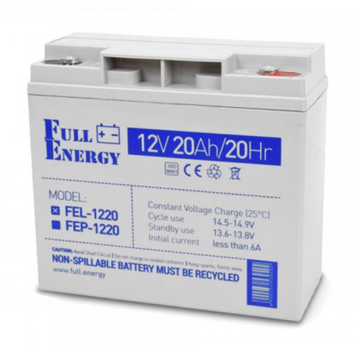 Батарея до ДБЖ Full Energy 12В 20Ач (FEL-1220) 256_256.jpg