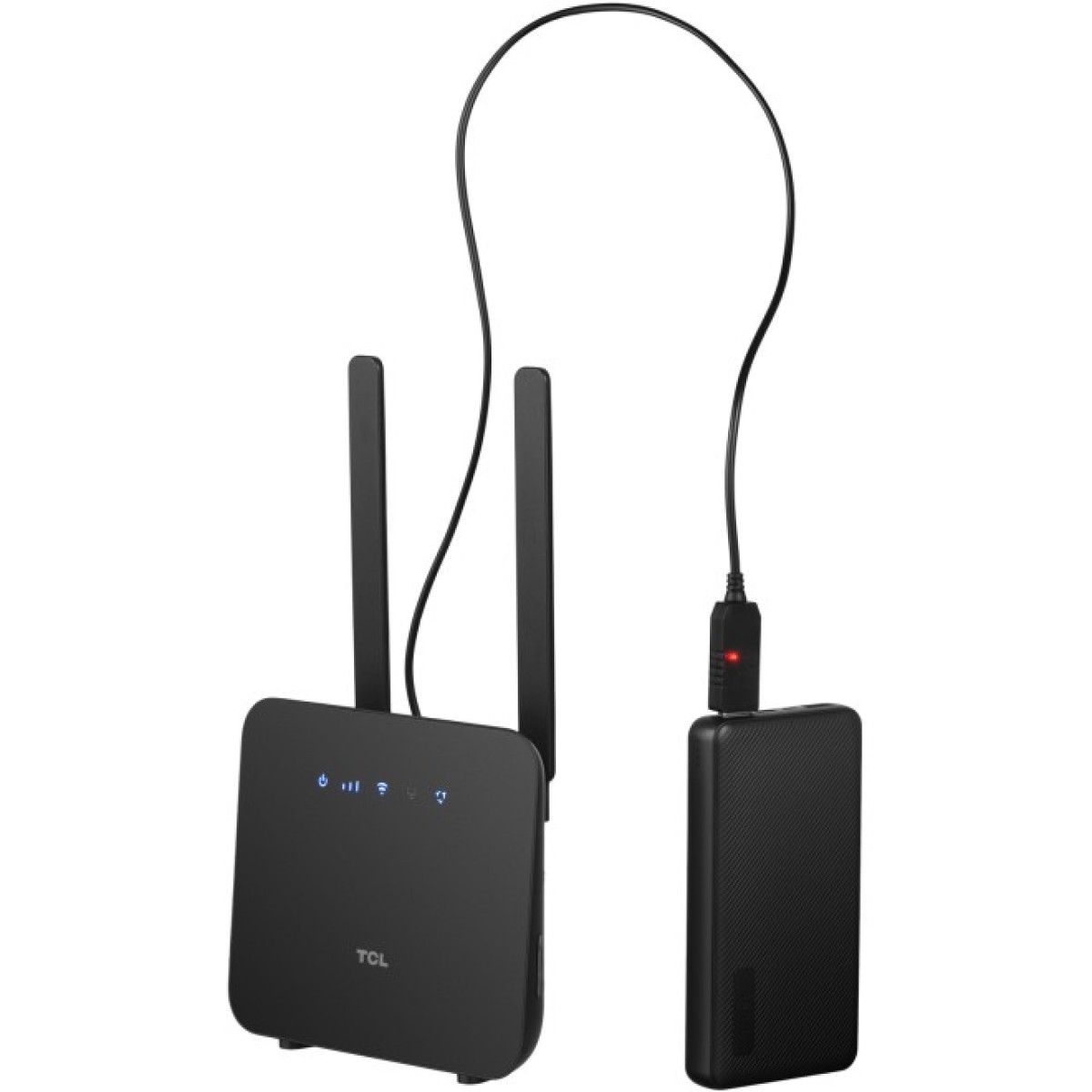Маршрутизатор TCL LINKHUB 4G LTE Wi-Fi (HH42CV2)+Powerbank 15000мАгод+USB кабе (688130251228) 98_98.jpg - фото 1