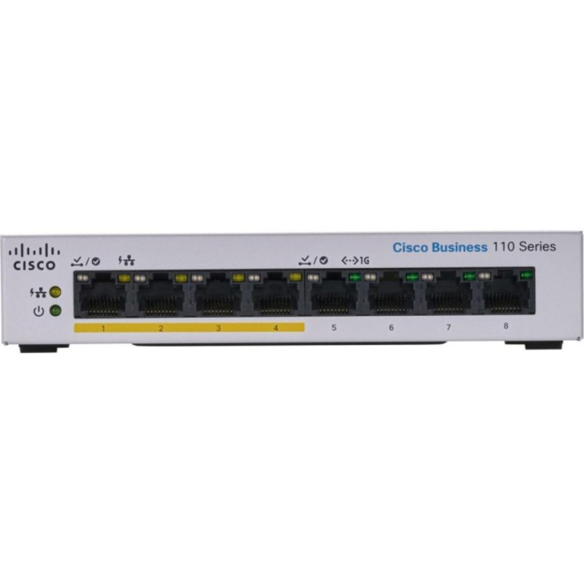 Комутатор мережевий Cisco CBS110-8PP-D-EU 98_98.jpg - фото 2