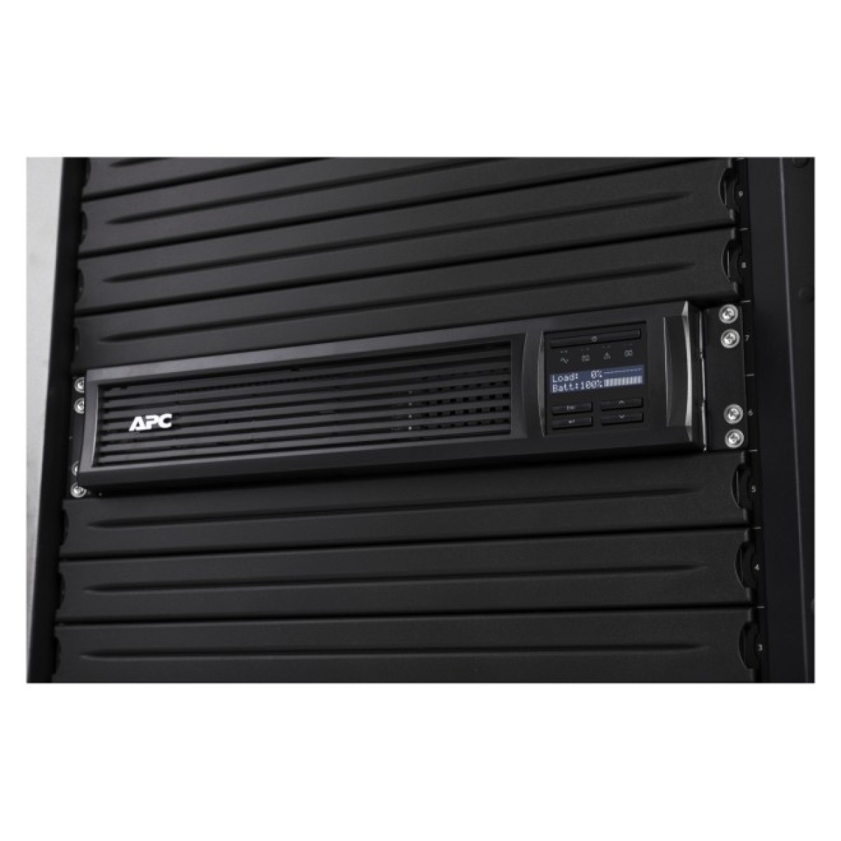 Пристрій безперебійного живлення APC Smart-UPS 1000VA RM 2U (SMT1000RMI2UC) 98_98.jpg - фото 3