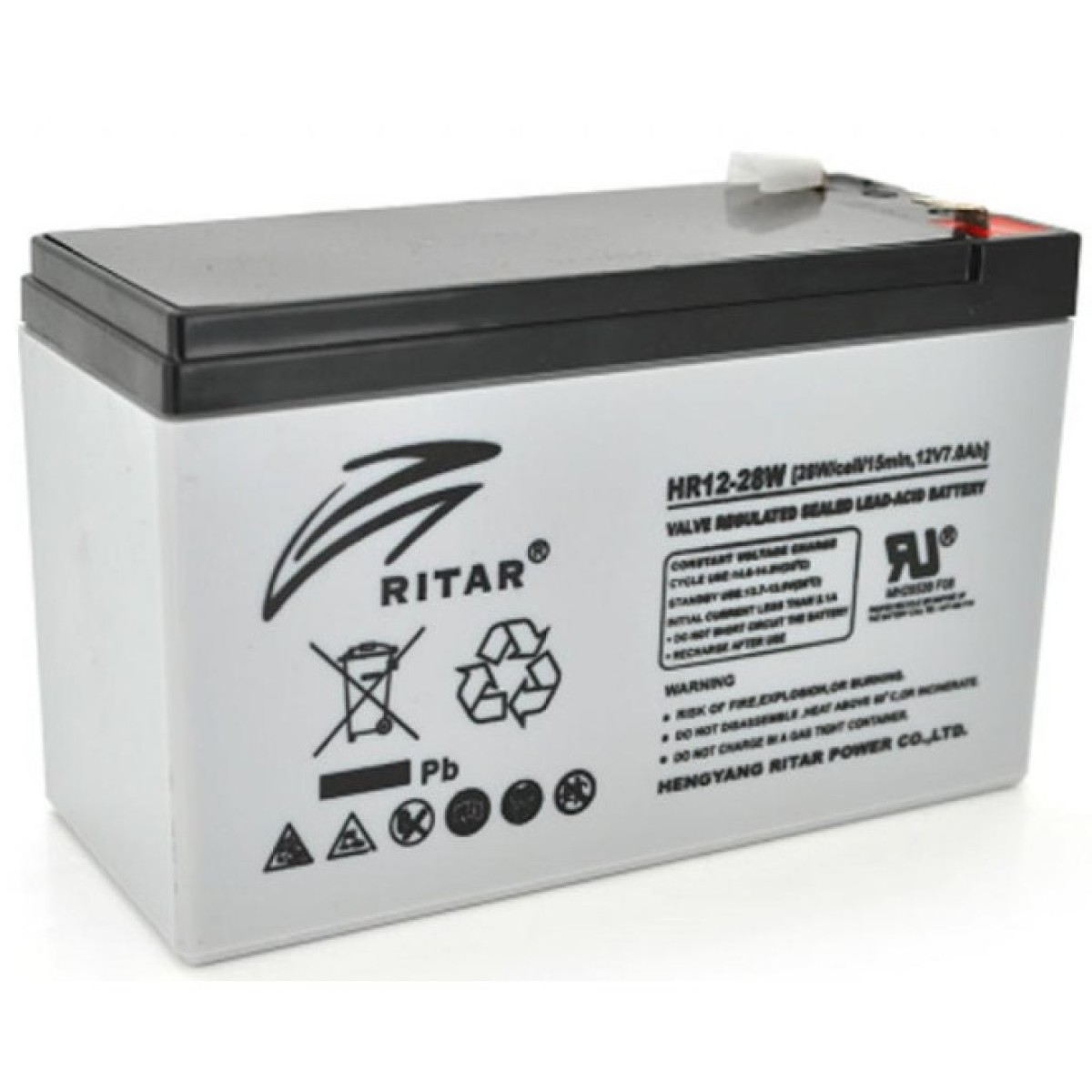 Батарея до ДБЖ Ritar HR1228W, 12V-7.0Ah (HR1228W) 256_256.jpg