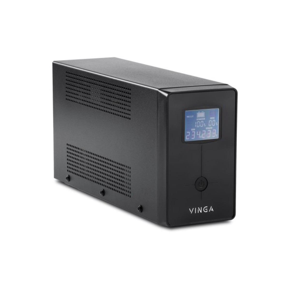 Пристрій безперебійного живлення Vinga LCD 1200VA metal case with USB (VPC-1200MU) 98_98.jpg - фото 5