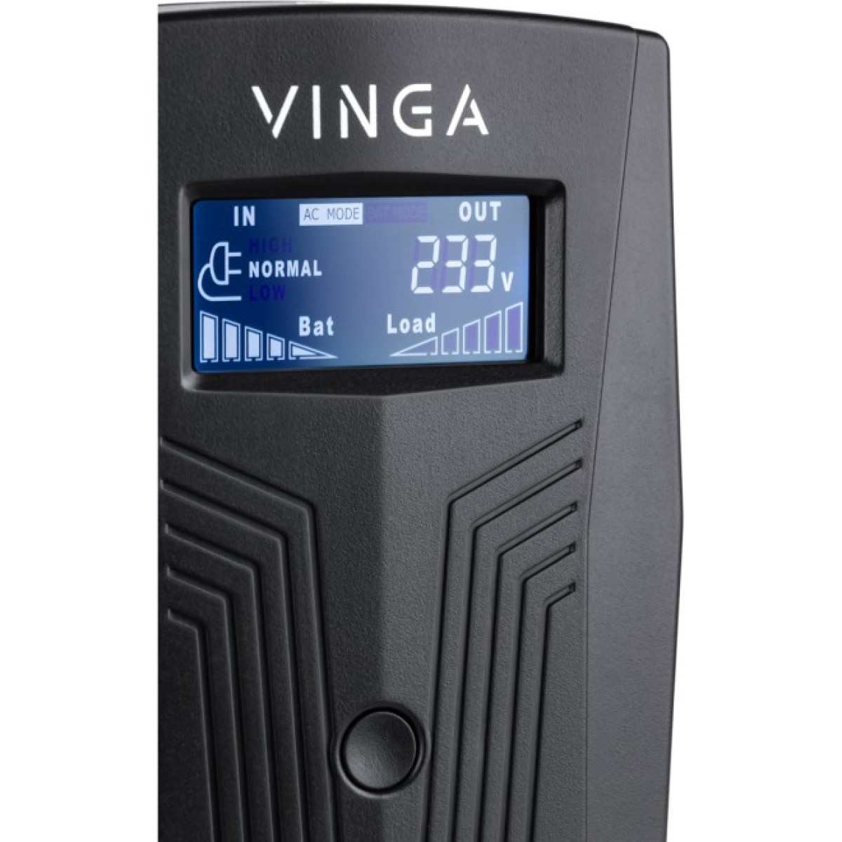 Пристрій безперебійного живлення Vinga LCD 600VA plastic case (VPC-600P) 98_98.jpg - фото 4