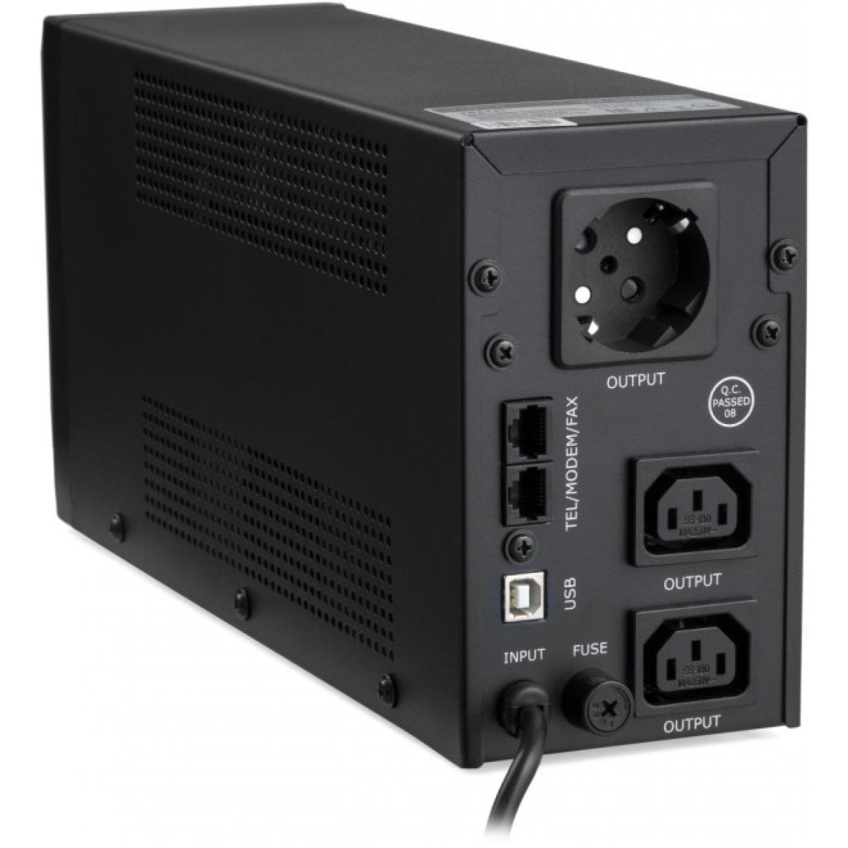 Источник бесперебойного питания Vinga LED 850VA metal case with USB (VPE-850PRMU) 98_98.jpg - фото 5