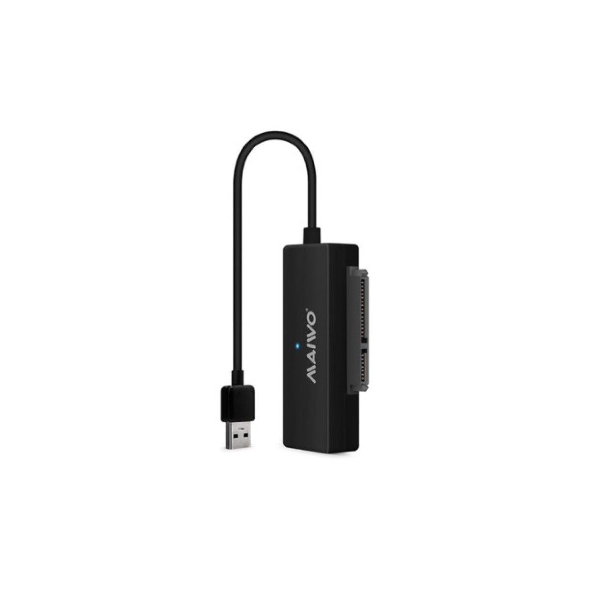 Адаптер Maiwo USB 3.0 to HDD SATA 2,5"/3,5"/5,25"/SSD, PA 2V/2A black (K10435A) 98_98.jpg - фото 1