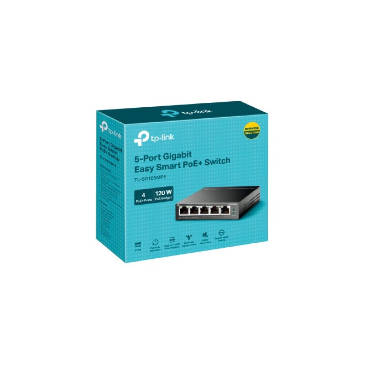 Комутатор мережевий TP-Link TL-SG105MPE 98_98.jpg - фото 3