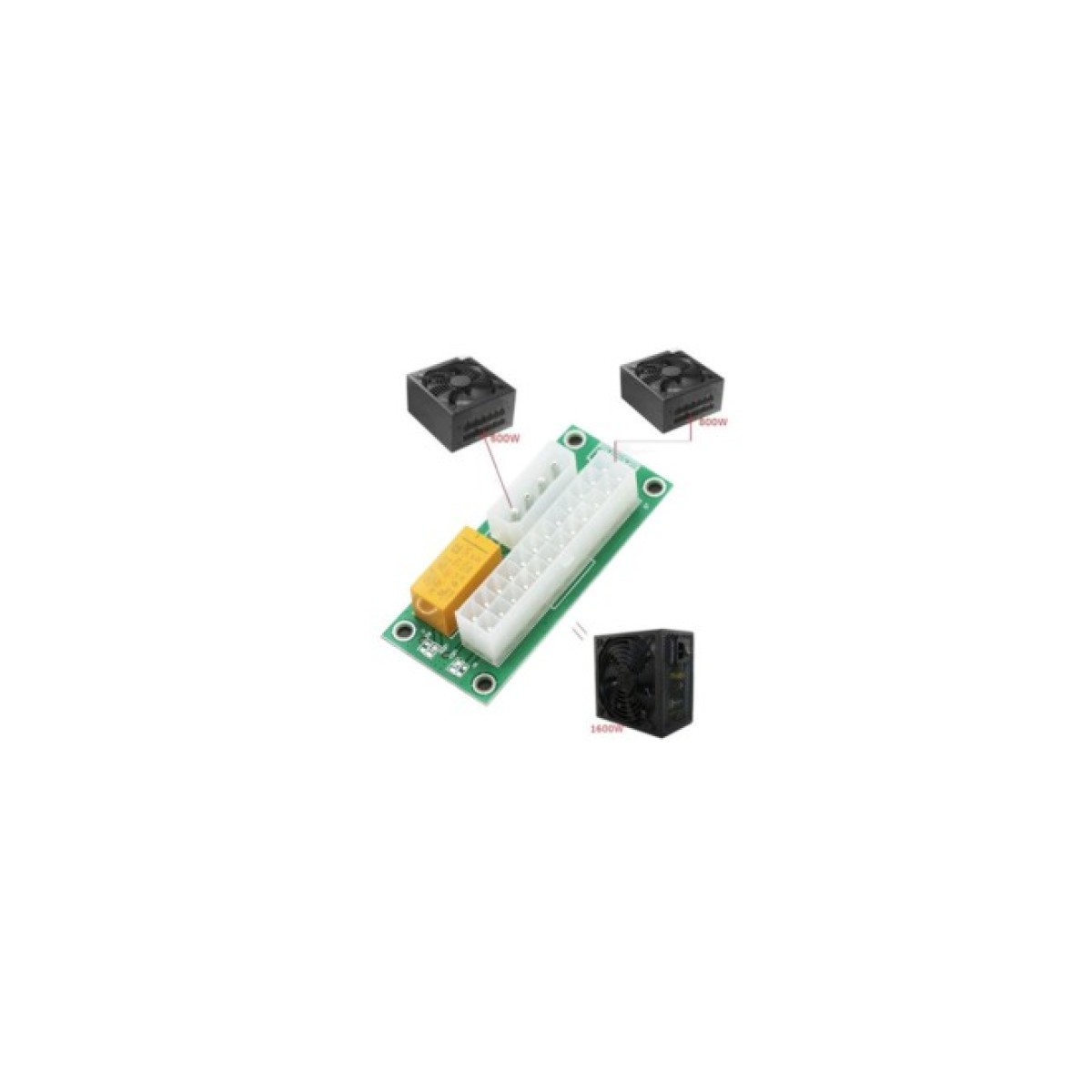 Адаптер ATX 24 Pin to Molex 4 Pin Dynamode (ADD2PSU) 98_98.jpg - фото 4