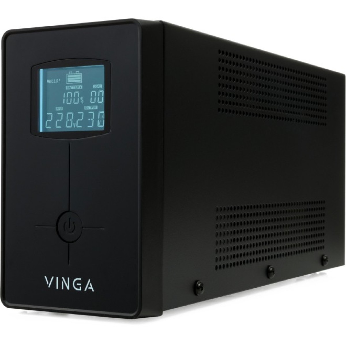 Пристрій безперебійного живлення Vinga LCD 600VA metal case with USB (VPC-600MU) 98_98.jpg - фото 1