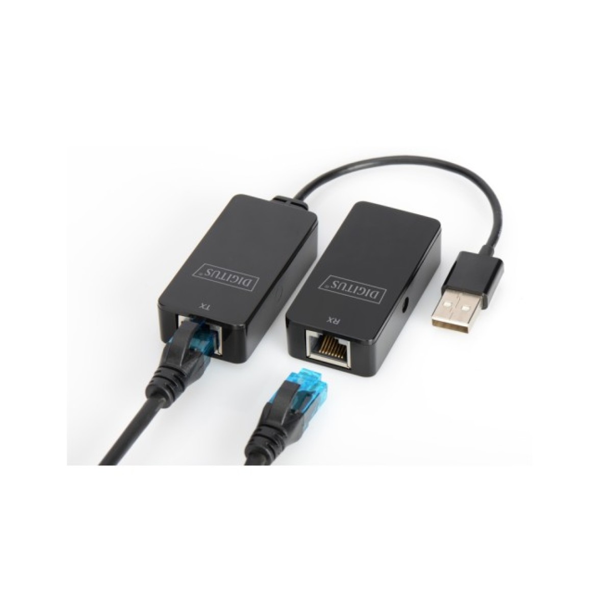 Адаптер USB 2.0 - UTP Cat5, 50m Digitus (DA-70141) 256_256.jpg