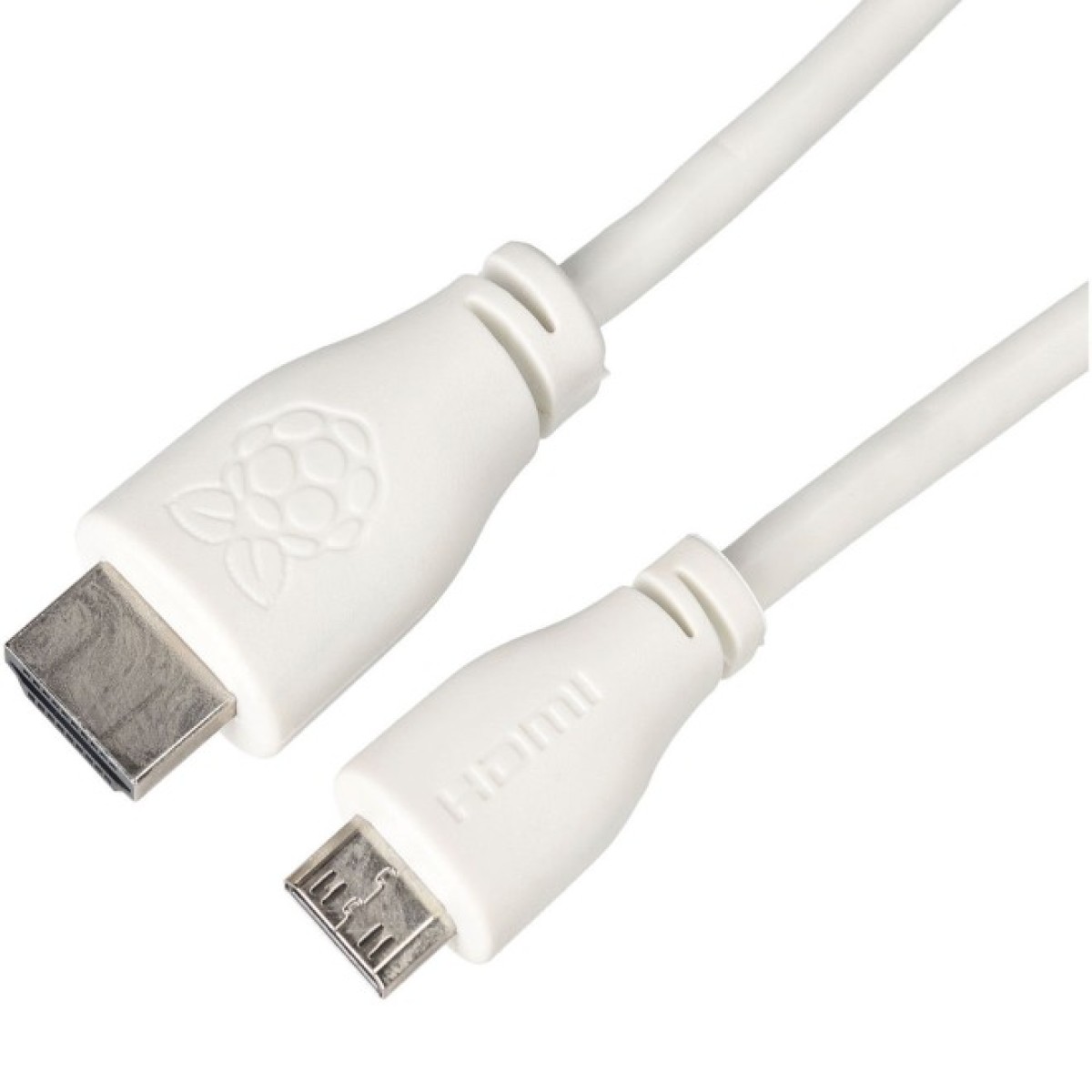 Кабель microHDMI-HDMI для Raspberry Pi 1м, белый (SC0358) 98_98.jpg - фото 2