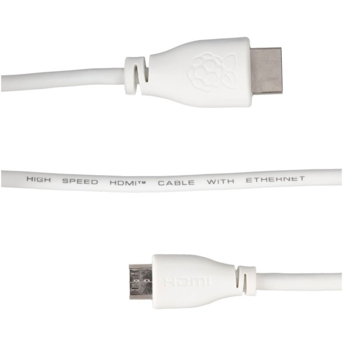 Кабель microHDMI-HDMI для Raspberry Pi 1м, белый (SC0358) 98_98.jpg - фото 3