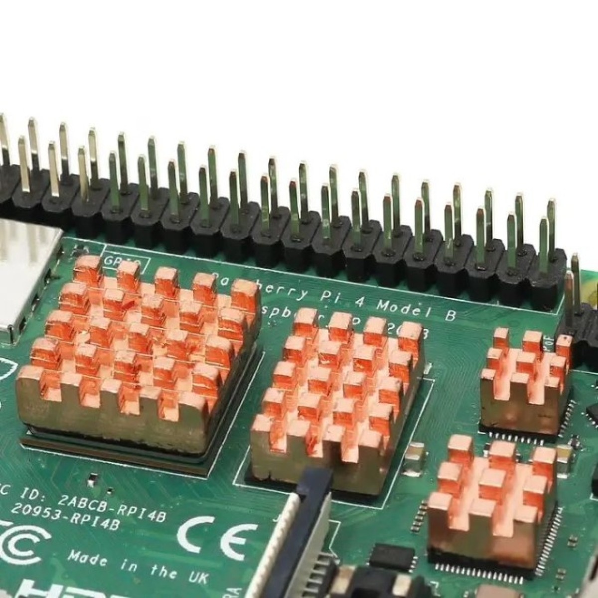 Комплект радиаторов для Raspberry Pi 4, медь, 4 шт (105170) 98_98.jpg - фото 3