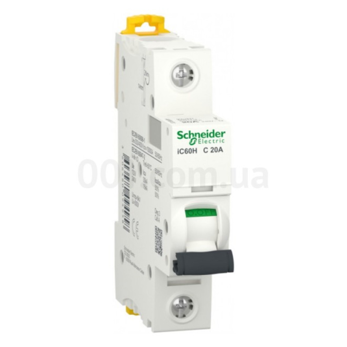 Автоматичний вимикач iC60H 1P 20 А хар-ка C, Schneider Electric 98_98.jpg