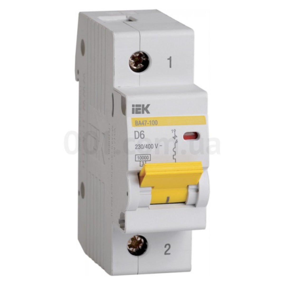 Автоматичний вимикач ВА47-100 1P 6А х-ка D, IEK 256_256.jpg