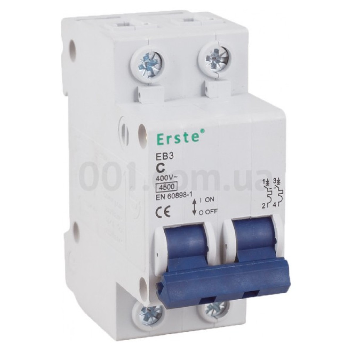 Автоматический выключатель EB3 2P 40А тип C 4,5кА, Erste Electric 256_256.jpg