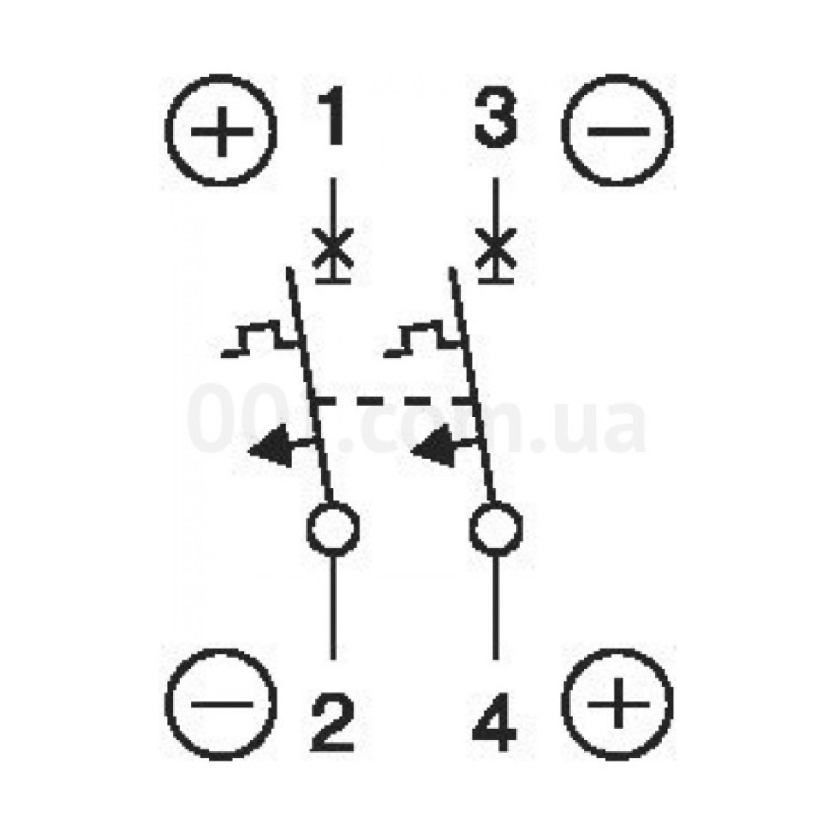 Автоматический выключатель PL7-C4/2-DC 2P 4А х-ка C 10кА, Eaton (Moeller) 98_98.jpg - фото 4