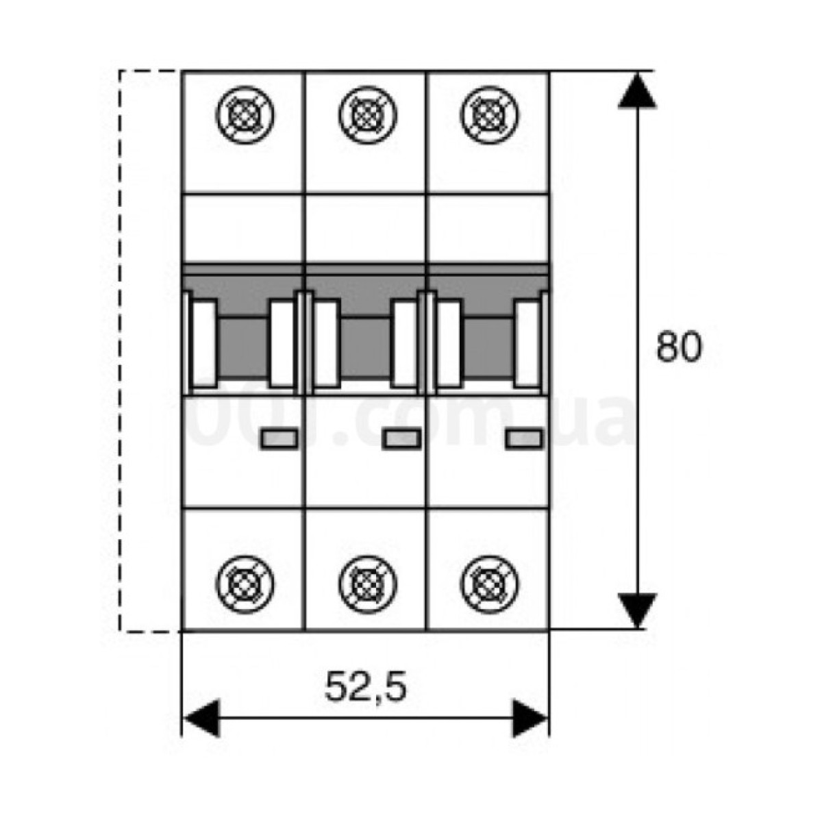 Автоматический выключатель PL6-D16/3 3P 16 А х-ка D, Eaton (Moeller) 98_98.jpg - фото 3