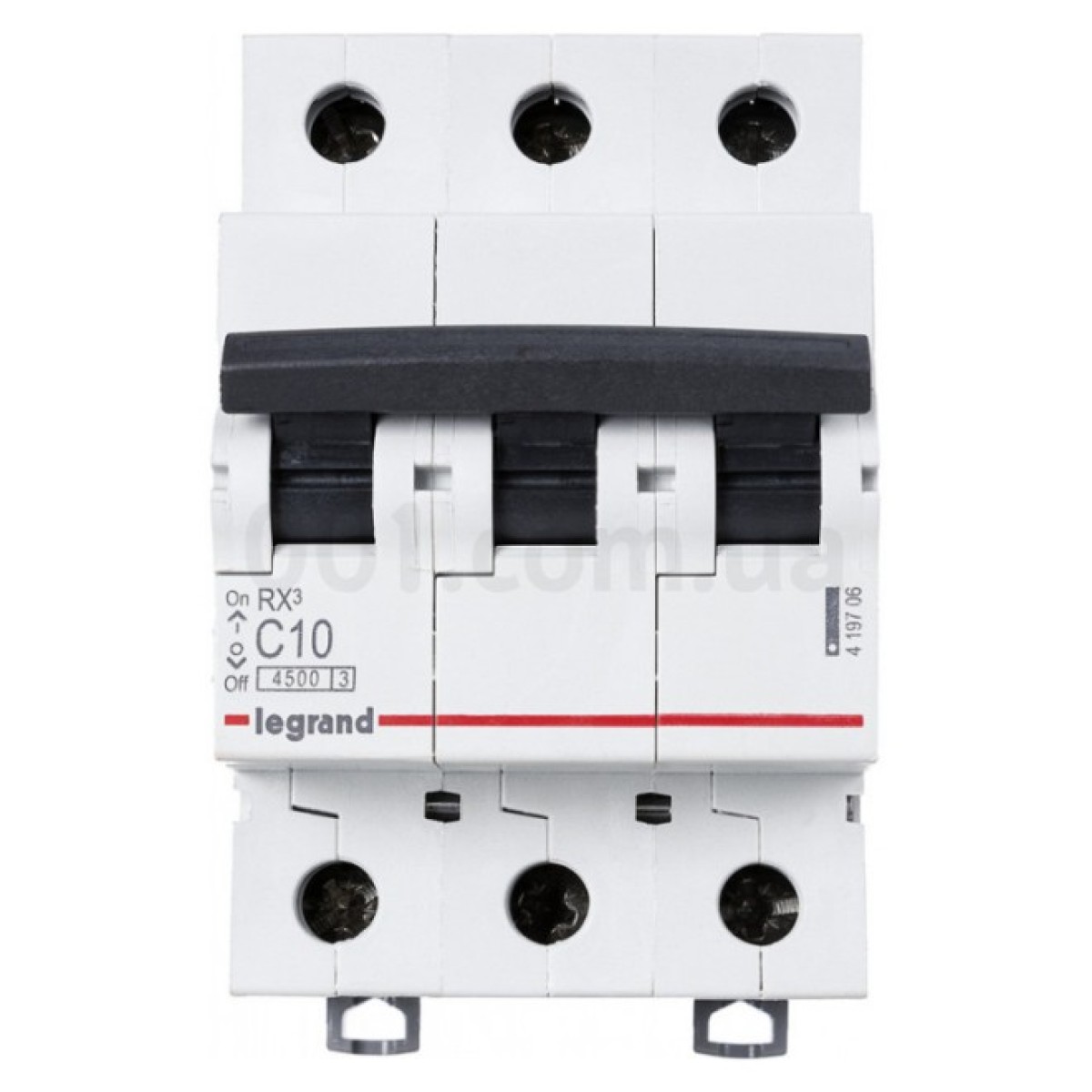 Автоматичний вимикач RX3 3P 10А хар-ка C 4,5кА, Legrand 98_98.jpg - фото 1