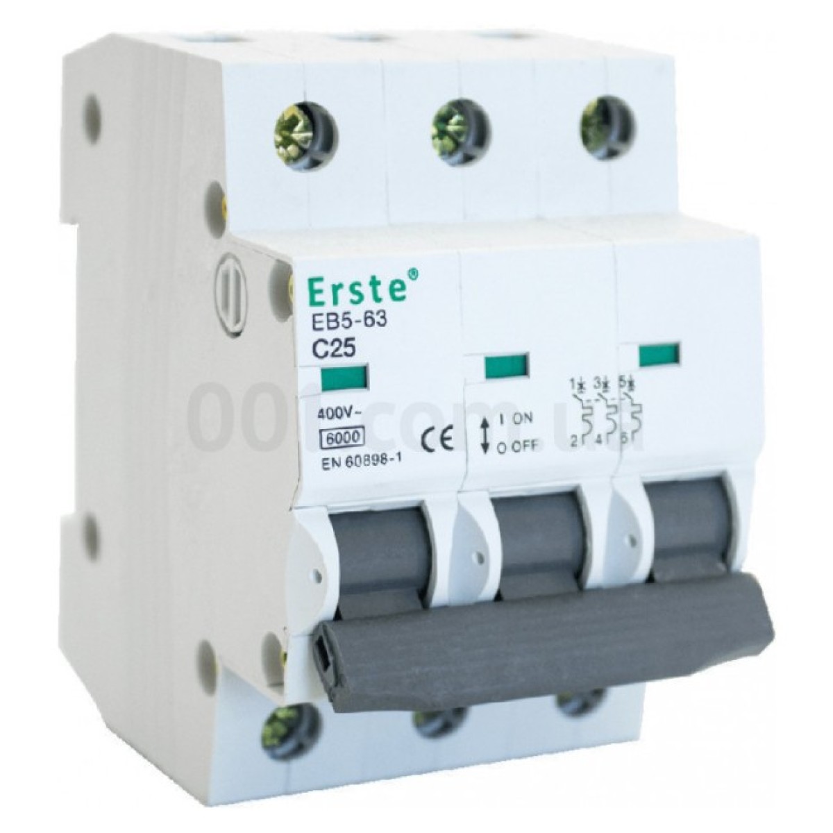 Автоматичний вимикач EB5-63 3P 25А тип C 6кА, Erste Electric 256_256.jpg