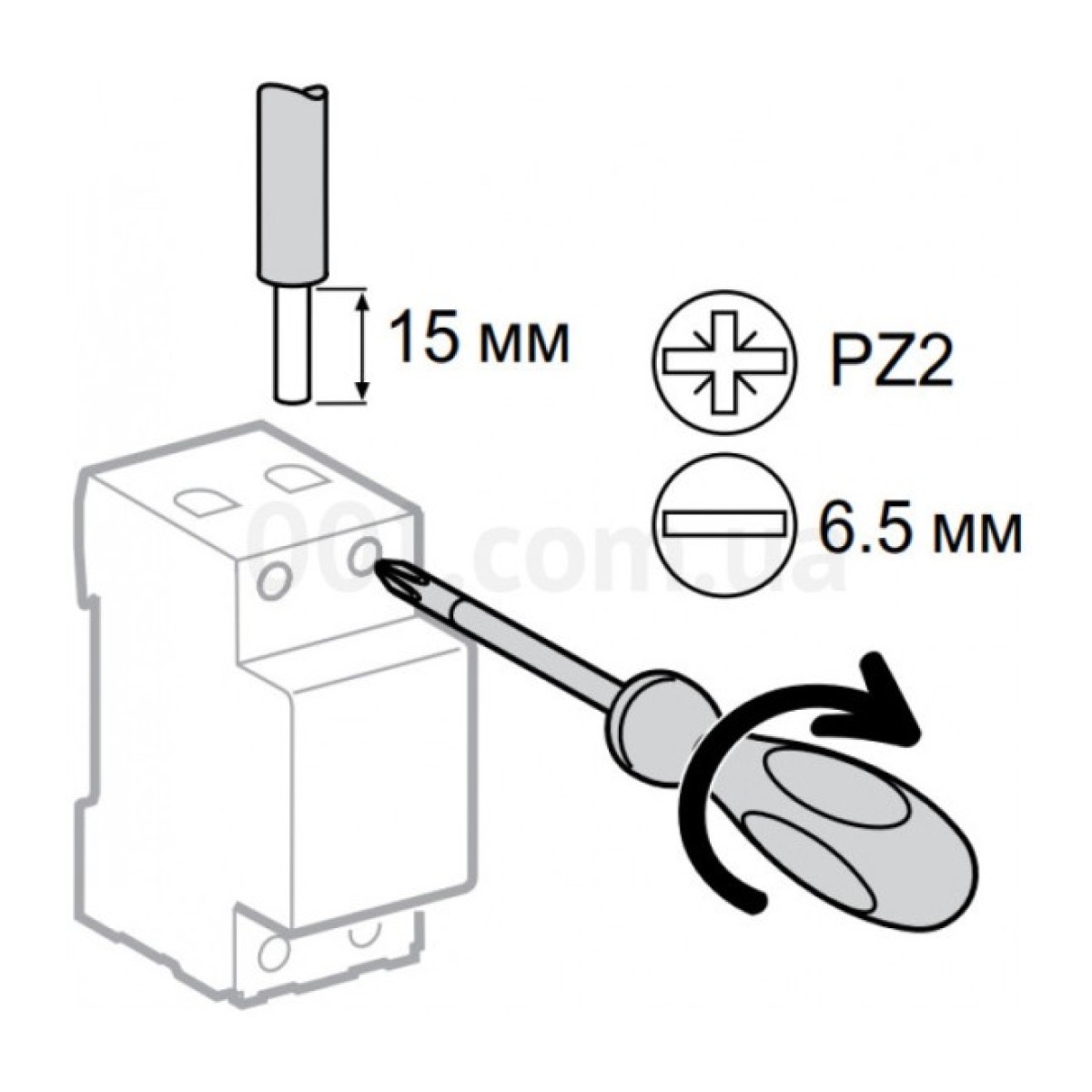 Дифференциальный автоматический выключатель RESI9 6кА 1M 1P+N 20A хар-ка C 30мА тип АC, Schneider Electric 98_98.jpg - фото 3