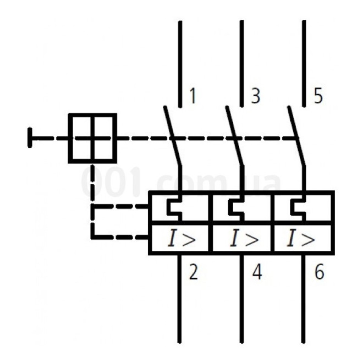 Автоматический выключатель защиты двигателя (АВЗД) 1,6-2,5А BE5, Schrack Technik 98_98.jpg - фото 3